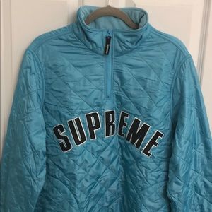 Supreme New York Quilted Pullover Jacket